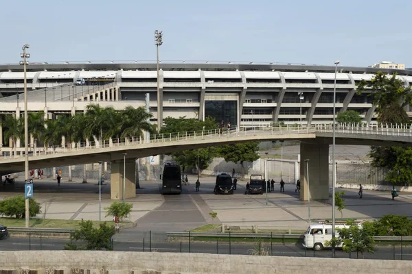 Río Brasil Abril 2019 Fuera Del Estadio Maracana Tarde Soleada — Foto de Stock