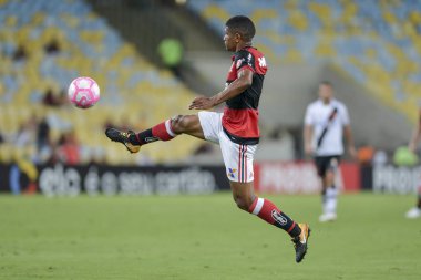 Rio, Brazil - october 28, 2017: Marcio Araujo player in match between Flamengo and  Vasco by the Brazilian championship in Maracana Stadium