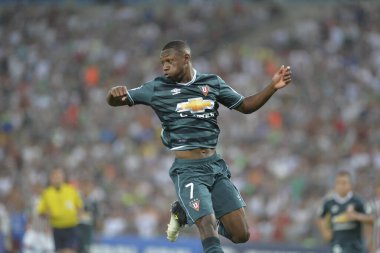 Rio, Brazil - september 14, 2017: Anibal Chala player in match between Fluminense and  LDU by the Sulamericana Cup 2017 in Maracana Stadium