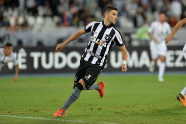 Rio, Brazil - october 21, 2017: Rodrigo Pimpao player in match between Vasco and Coritiba by the Brazilian championship in Maracana Stadium