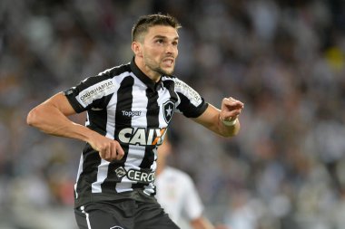 Rio, Brazil - october 21, 2017: Rodrigo Pimpao player in match between Vasco and Coritiba by the Brazilian championship in Maracana Stadium