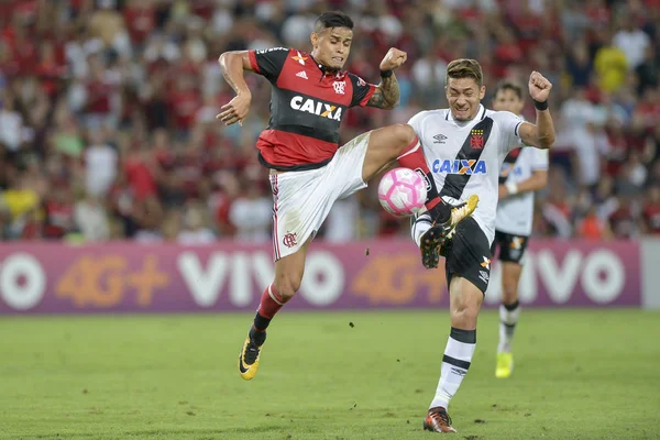 Rio Brésil Octobre 2017 Joueur Everton Dans Match Entre Flamengo — Photo