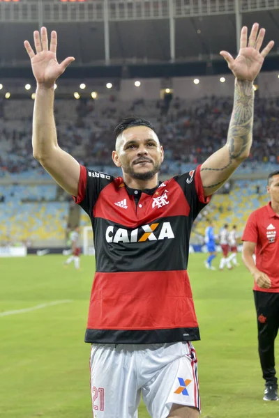 Rio Brazil November 2017 Para Player Match Flamengo Fluminense Sulamerica — 스톡 사진