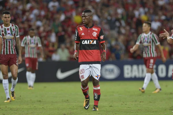 Rio Brasil Noviembre 2017 Jugador Vinicius Junior Partido Entre Flamengo — Foto de Stock