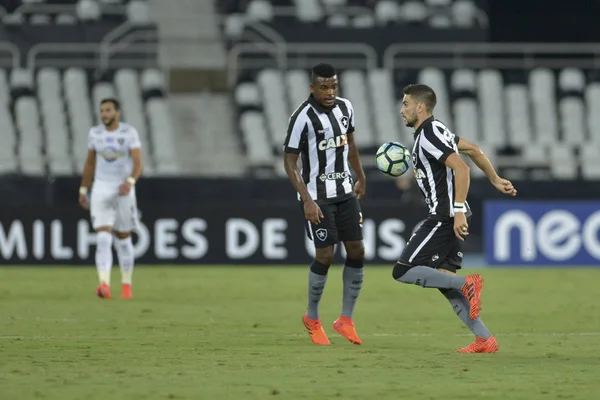 Rio, Brazil - november 04, 2017: Rodrigo Pimpao player in match between Botafogo and  Fluminense by the Brazilian Championship in Nilton Santos Stadium