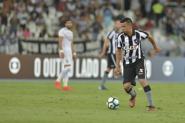 Rio Brasil Novembro 2017 Rodrigo Lindoso Joga Entre Botafogo Fluminense — Fotografia de Stock