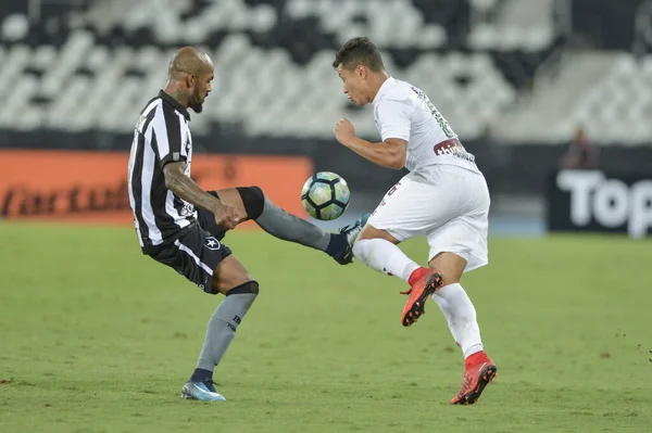 Rio Brasil Noviembre 2017 Bruno Silva Marlon Partido Entre Botafogo — Foto de Stock