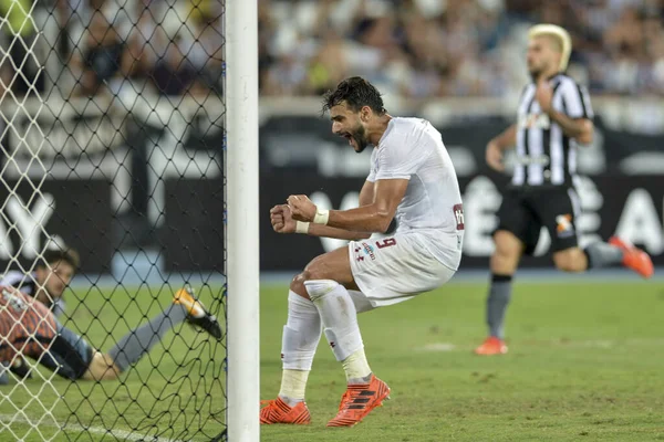 Rio Brazil November 2017 Henrique Dourado Player Match Botafogo Fluminense — ストック写真