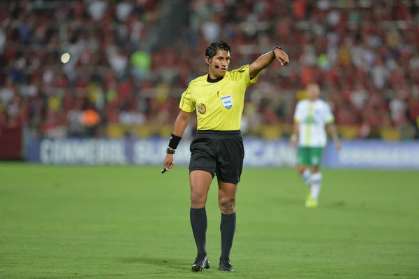 Rio Brazil September 2017 Michael Espinoza Referee Match Flamengo Chapecoense — Stok fotoğraf