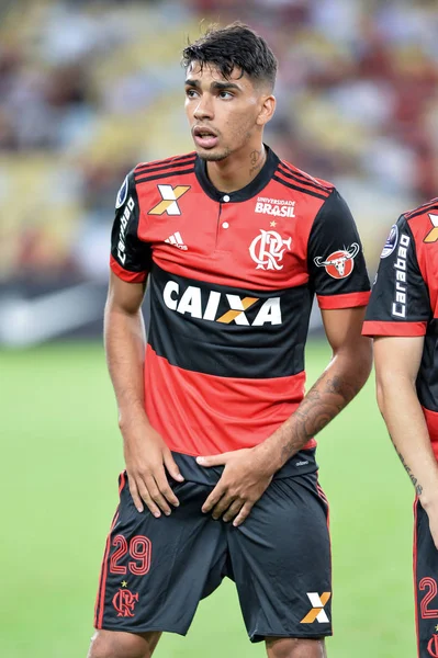 Rio Brasil Octubre 2017 Lucas Paqueta Jugador Partido Entre Fluminense — Foto de Stock
