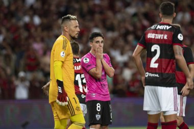 Rio, Brazil - february 26, 2020: Lorenzo Abel Faravelli during Flamengo vs Independiente del Valle by the Recopa Sudamericana tournament at the Maracana stadium