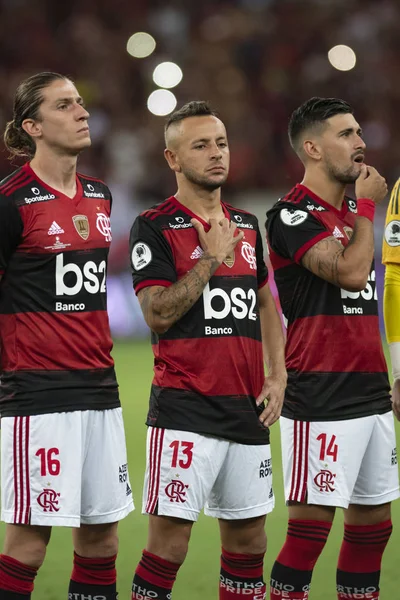 Rio Brasil Fevereiro 2020 Rafinha Durante Flamengo Independiente Del Valle — Fotografia de Stock