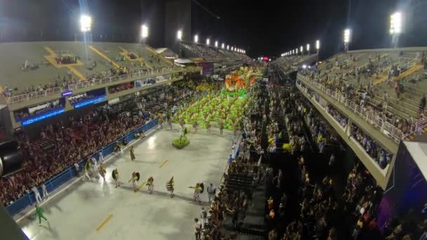 2013 Rio Brazil February 2020 Parade Samba School Academicos Cubango — 비디오