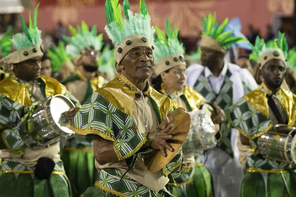 Rio Brasile Febbraio 2020 Sfilata Della Scuola Samba Imperio Serrano — Foto Stock