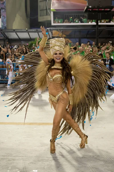 Rio Brazil February 2020 Parade Samba School Grande Rio Marques — Stock Photo, Image