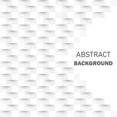 Beyaz geometrik soyut doku. Vektör arkaplanı. Bölüm 10