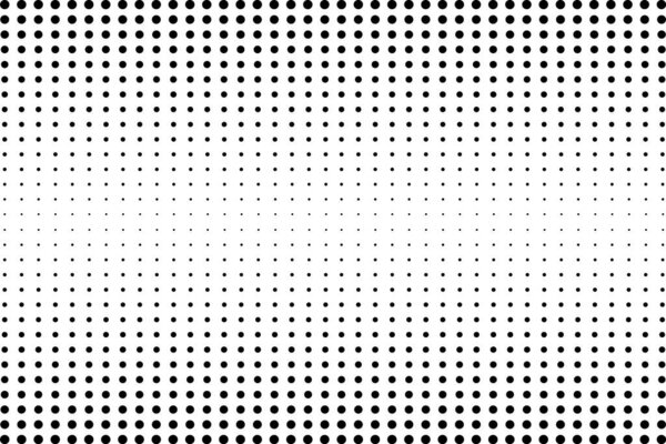 Abstract halftone dotted black and white background. Vector.