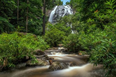 Khlong Lan şelale doğal konumlar Tayland. Ve çok güzel.