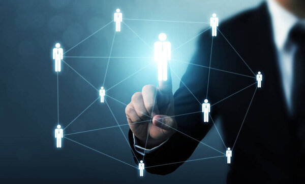 Управление персоналом и трудоустройство бизнес-концепция
