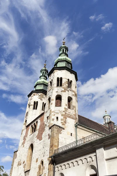 11th century Church of St. Andrew in Old Town, Krakow, Poland — Stock Photo, Image