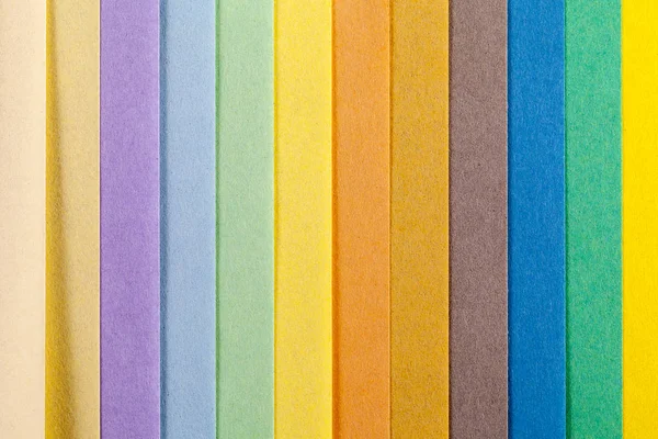 Background of colorful paper  parallel  vertical stripes — Stock Photo, Image