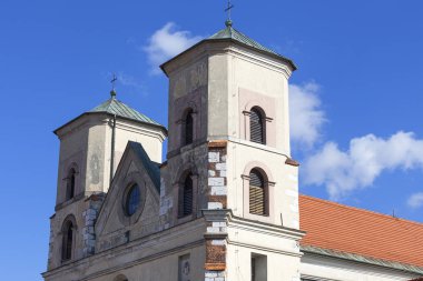 Benedictine abbey Krakow, Aziz Peter ve Paul Kilisesi, Polonya yakın Tyniec içinde