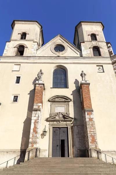 Benedictine abbey Krakow, Aziz Peter ve Paul Kilisesi, Polonya yakın Tyniec içinde — Stok fotoğraf