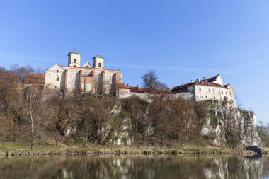 Krakow, Polonya yakınındaki Tyniec Benedictine abbey
