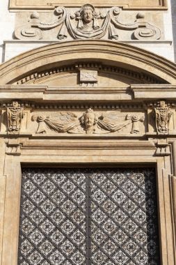 Aziz Peter ve Paul Kilisesi, ayrıntıları cephe, Krakow, Polonya.