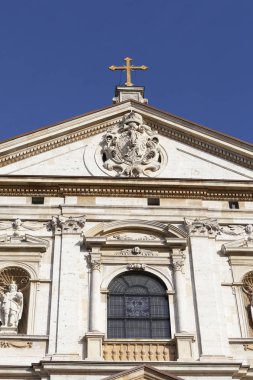 Aziz Peter ve Paul Kilisesi, ayrıntıları cephe, Krakow, Polonya.
