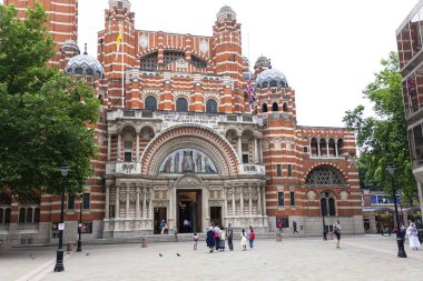 Westminster Cathedral, Katolik Kilisesi, neo-Bizans stili, London, Büyük Britanya