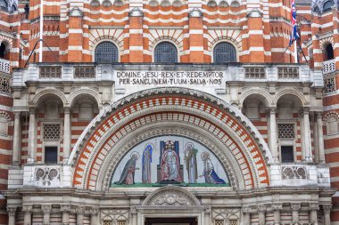 Westminster Cathedral, Katolik Kilisesi, neo-Bizans stili, London, Büyük Britanya