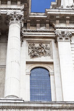 18. yüzyıl St Paul Katedrali, Londra, İngiltere.