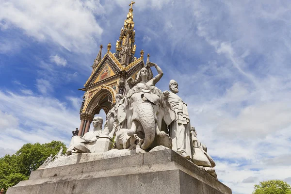 Prince Albert Memorial, Kensington Gardens, London, Storbritannia – stockfoto