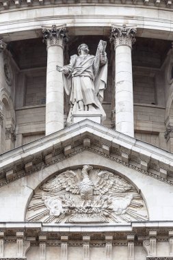 18. yüzyıl St Paul Katedrali, Londra, İngiltere.