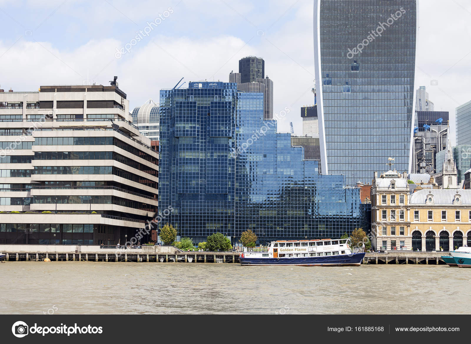 Modern Office Buildings City Of London London United