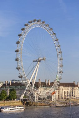 Güneşli bir günde, Londra, İngiltere Londra göz görüntülemek