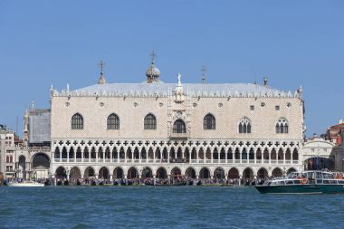 Piazza San Marco, Venedik, İtalya, Doge Sarayı.