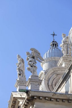 17. yüzyıl Barok kilise Santa Maria della Salute, Venedik, İtalya