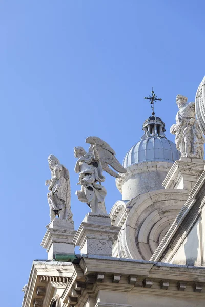 17. yüzyıl Barok kilise Santa Maria della Salute, Venedik, İtalya