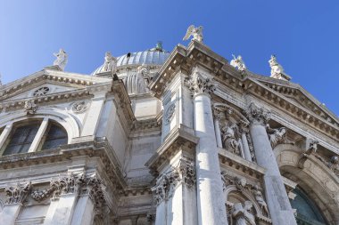 17. yüzyıl Barok kilise Santa Maria della Salute, Venedik, İtalya