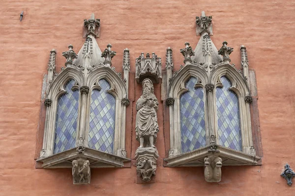 Gotik Wroclaw Belediye Pazar Meydanı, Wroclaw, Polonya