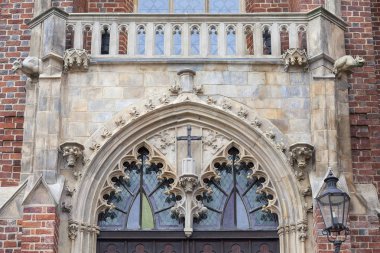 Collegiate Kilisesi Kutsal haç ve St Bartholomew, Ostow Tumski, Wroclaw, Polonya