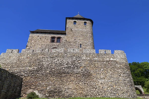 Středověký gotický hrad, hrad Bedzin, horní Slezsko, Polsko — Stock fotografie