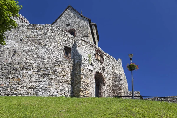 Castel gotic medieval, Castelul Bedzin, Silezia Superioară, Bedzin, Polonia — Fotografie, imagine de stoc