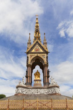 Prens Albert Memorial, Kensington Gardens, Londra, İngiltere