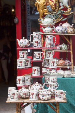 Alice'in Dükkanı, ünlü antikacı Portobello Road, shopwindow, hiçbir şey Hill, Londra, İngiltere