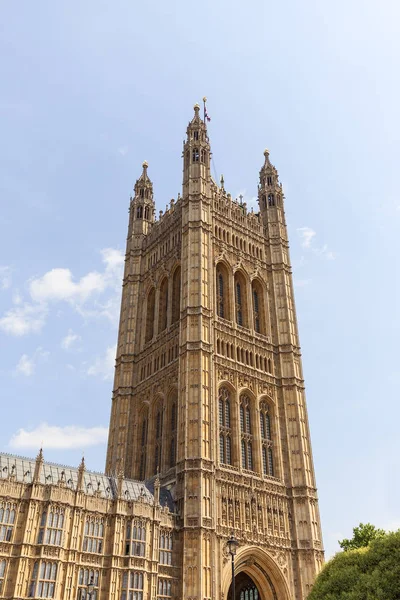 Palace of Westminster, Parliament, facade, Londres, Reino Unido — Fotografia de Stock
