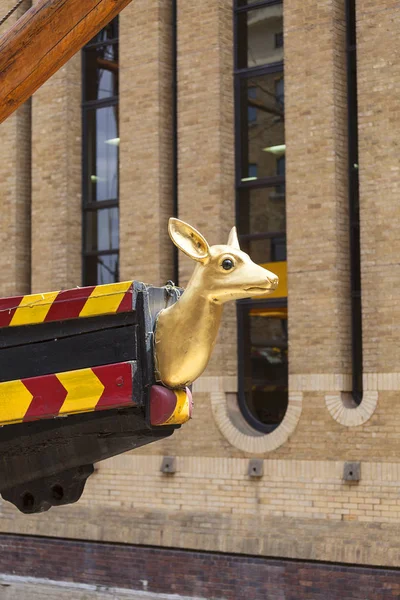 Golden Hind, réplique d'un navire du XVIe siècle sur le front de mer de St Mary Overie, Londres, Royaume-Uni — Photo