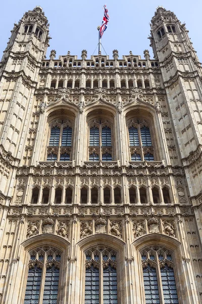 Palácio de Westminster, detalhes, Londres, Inglaterra . — Fotografia de Stock